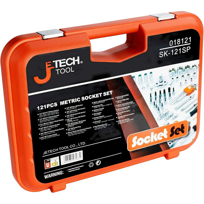 121pcs Mechanics Tool Set and Socket Set