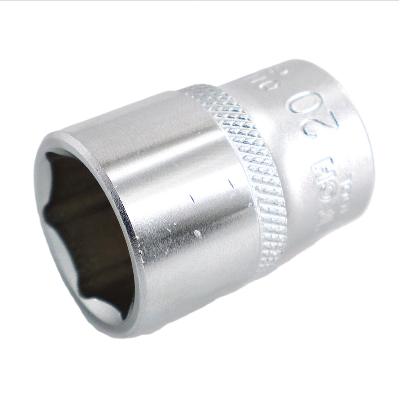 Socket 1/2-Inch Drive 20mm 6 Point