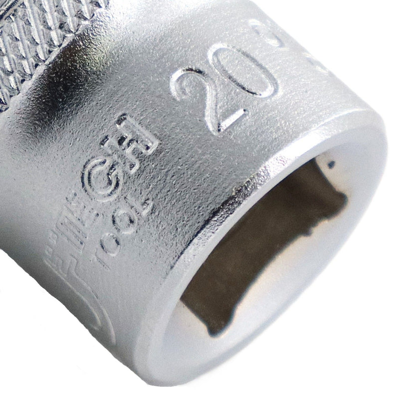 Socket 1/2-Inch Drive 20mm 6 Point