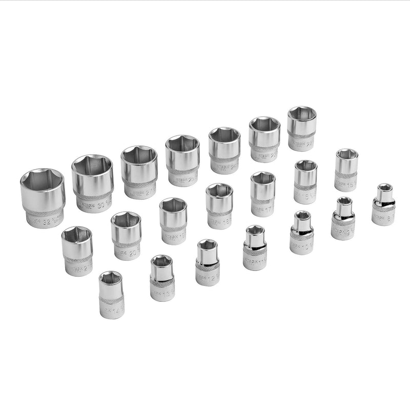 Socket Set 27-Piece 1/2-Inch Drive Metric & SAE