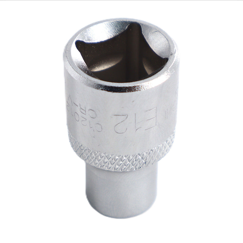 Torque Socket 1/2 Inch Drive E12 Star Socket