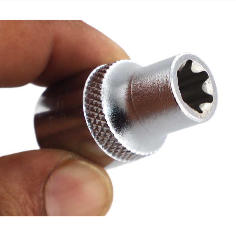 Torque Socket 1/2 Inch Drive E12 Star Socket