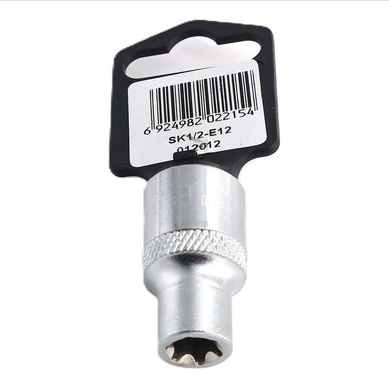 Torque Socket 1/2 Inch Drive E12 Star Socket