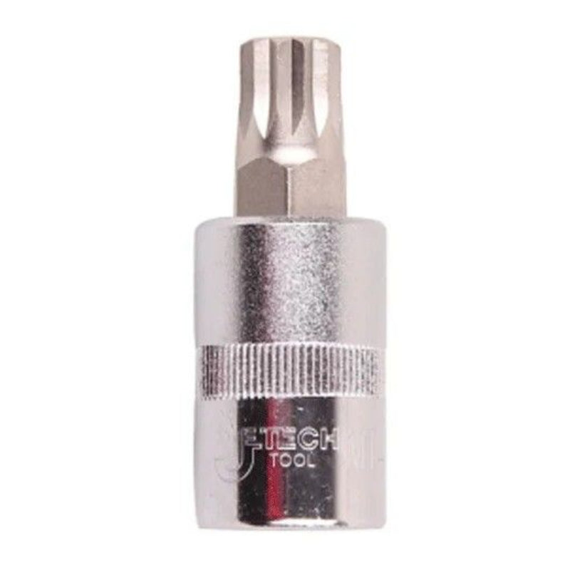 Hex Bit Socket 10mm 1/2-Inch Drive, 50mm Long