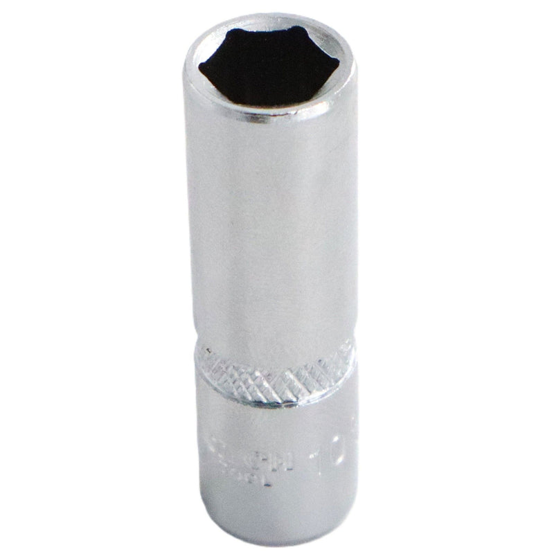 Deep Socket 10mm 1/4-Inch Drive Metric 6-Point