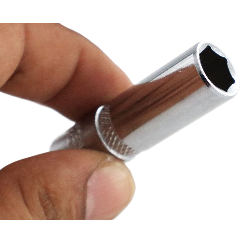 Deep Socket 10mm 1/4-Inch Drive Metric 6-Point