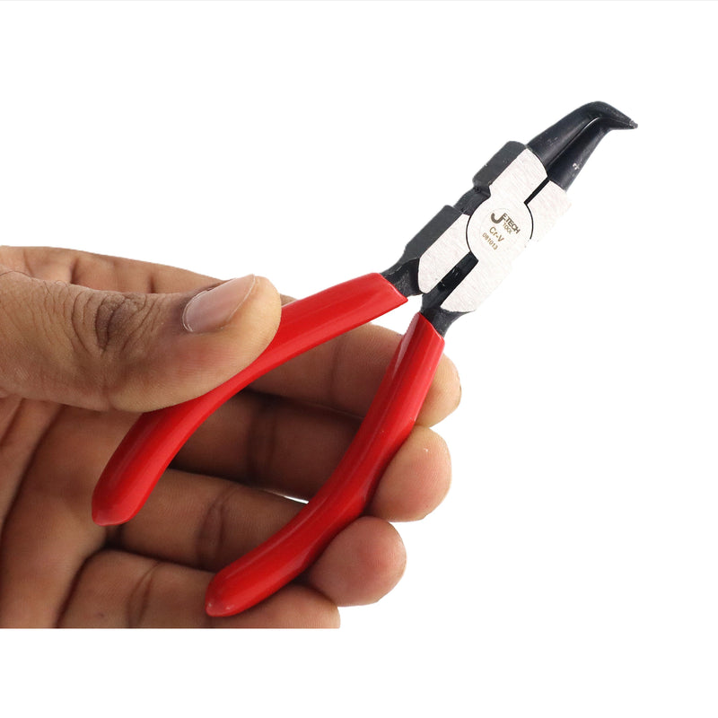 Bent Needle Nose Pliers Internal Snap Ring 124mm