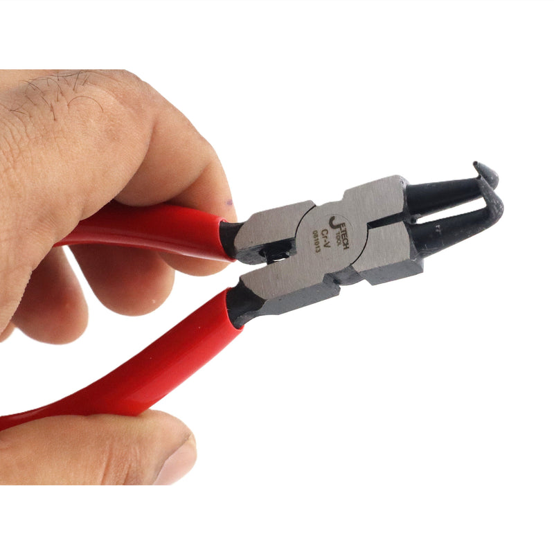 Bent Needle Nose Pliers Internal Snap Ring 124mm