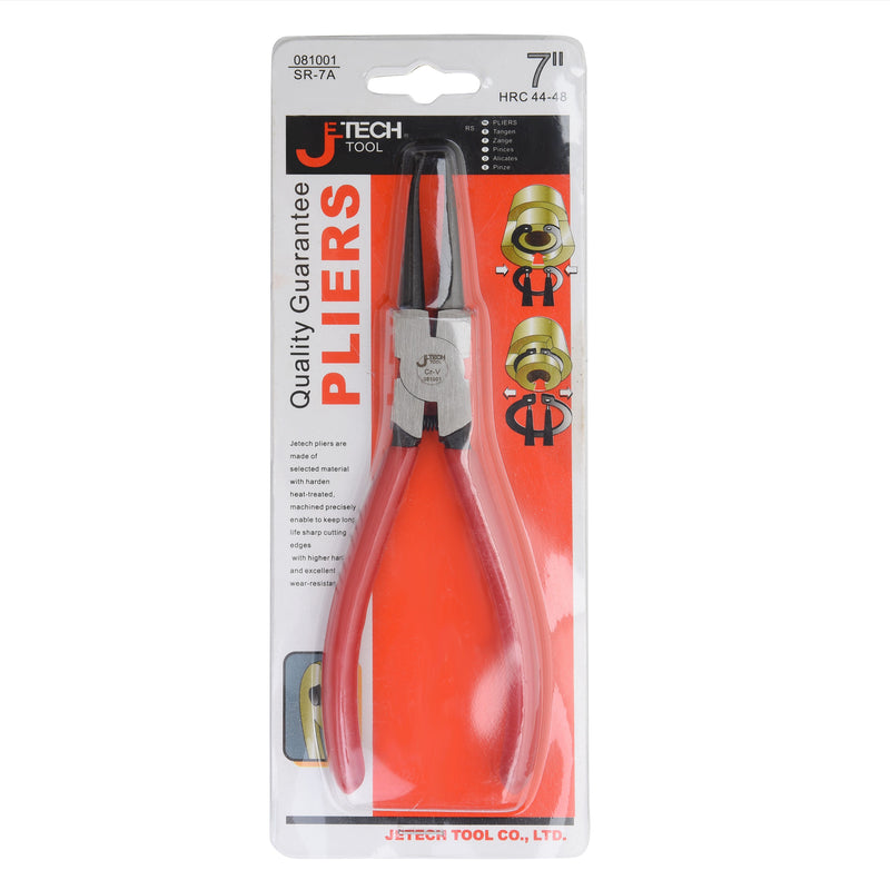 Snap Ring Pliers Straight Jaw 7-Inch