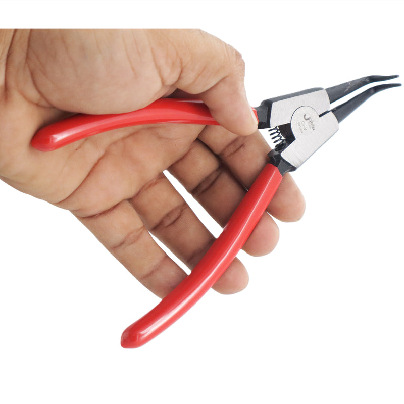 Mini Bent Needle Nose Pliers 7 Inch