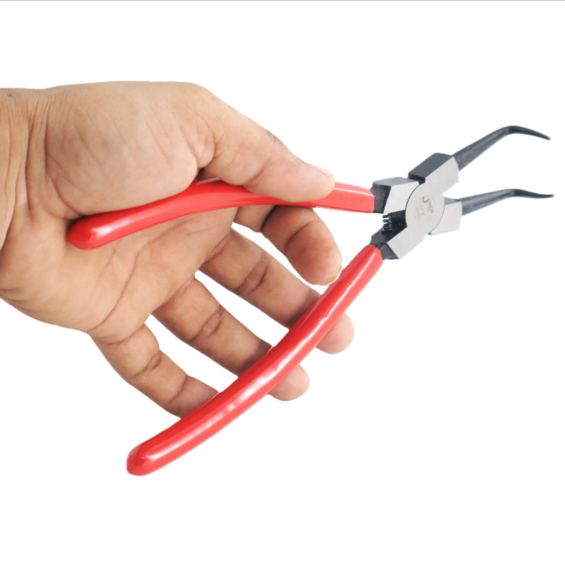 Bent Needle Nose Pliers 9-Inch