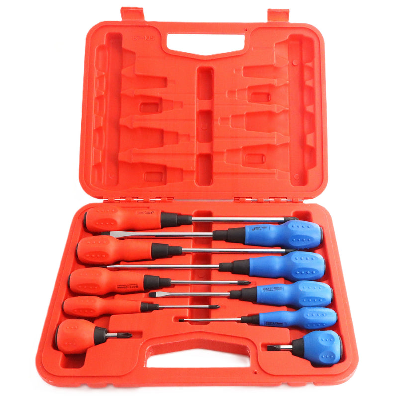Screwdriver Set Phillips & Slotted (10-Piece)