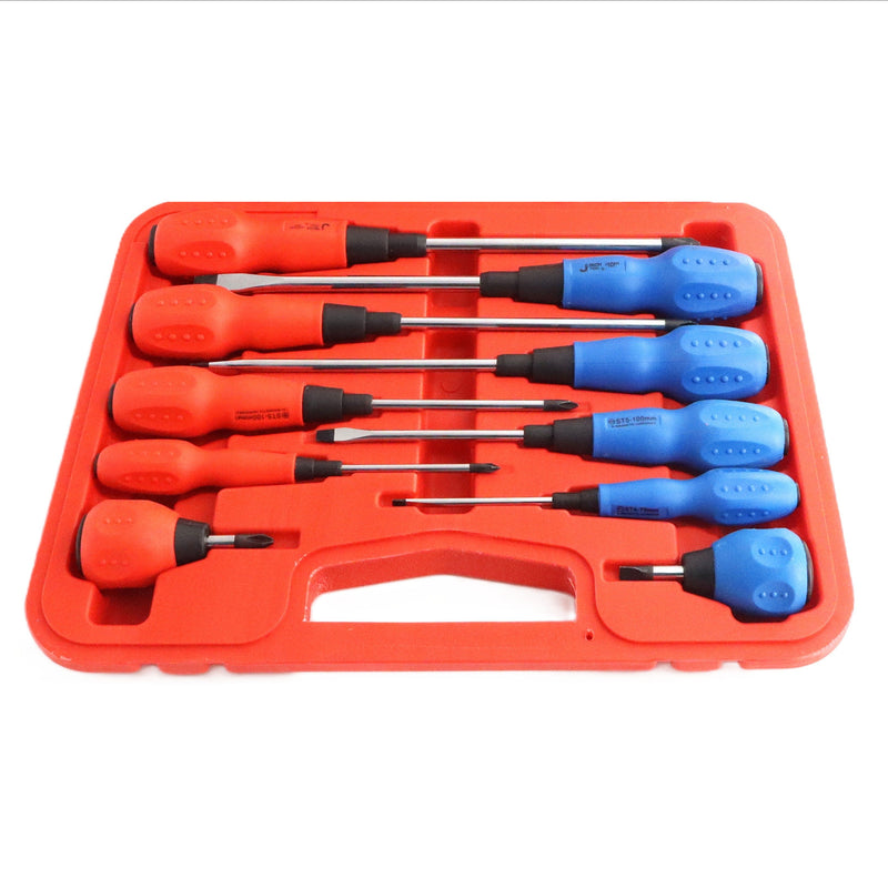 Screwdriver Set Phillips & Slotted (10-Piece)