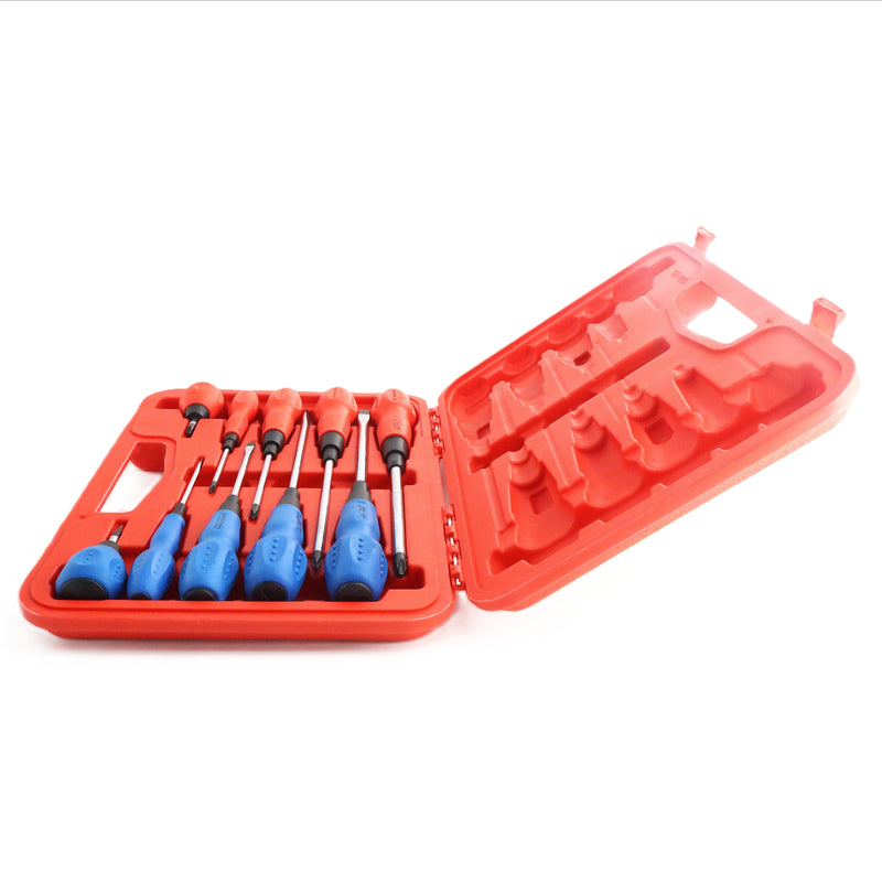 Screwdriver Set Phillips & Slotted (10-Piece)