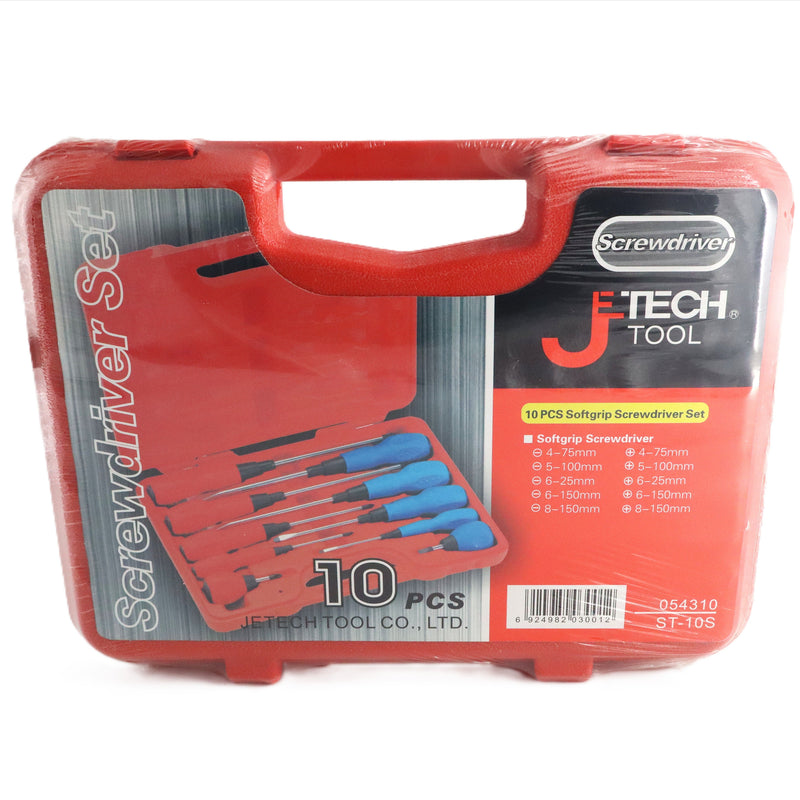 Screwdriver Set Phillips & Slotted (10-Piece)