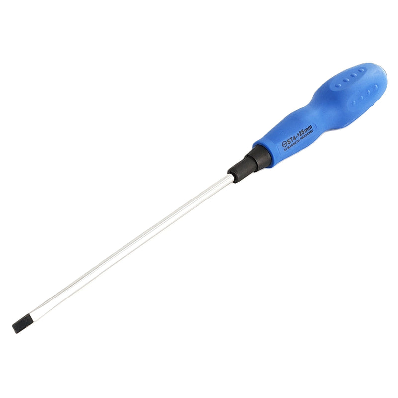 Slotted Screwdriver 4×125mm Soft Grip