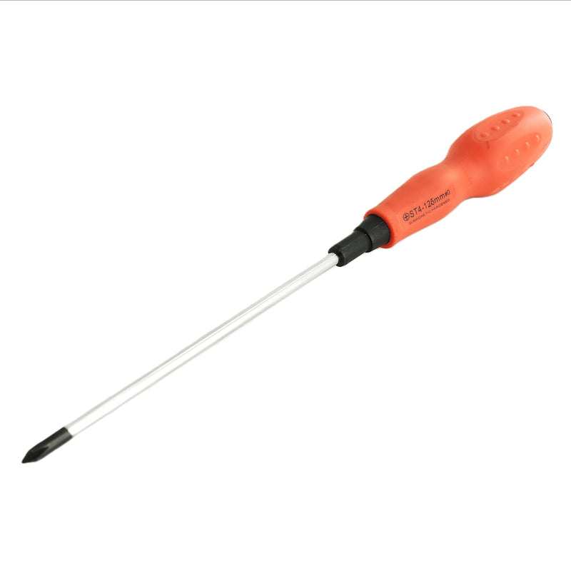Slotted Screwdriver 4×125mm Soft Grip