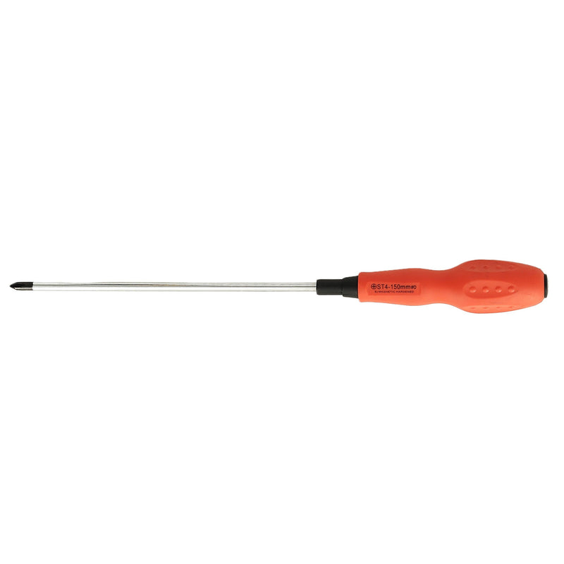 Slotted Screwdriver 4×150mm Soft Grip