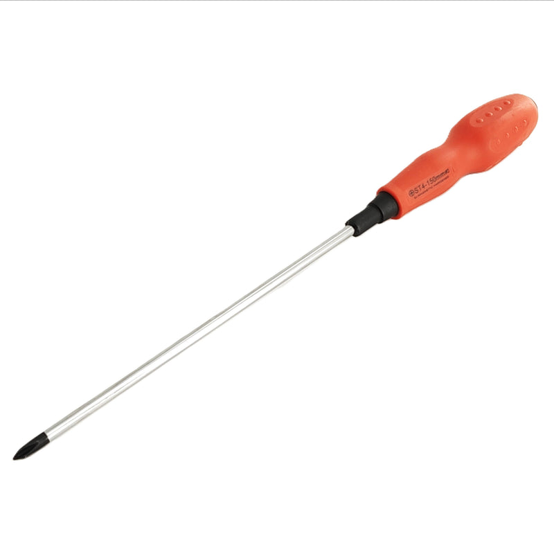 Slotted Screwdriver 4×150mm Soft Grip