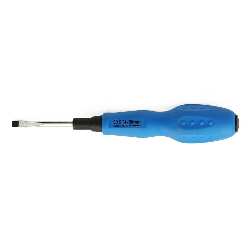 Slotted Screwdriver 4×50mm Soft Grip