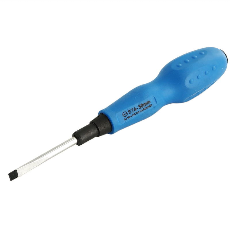 Slotted Screwdriver 4×50mm Soft Grip