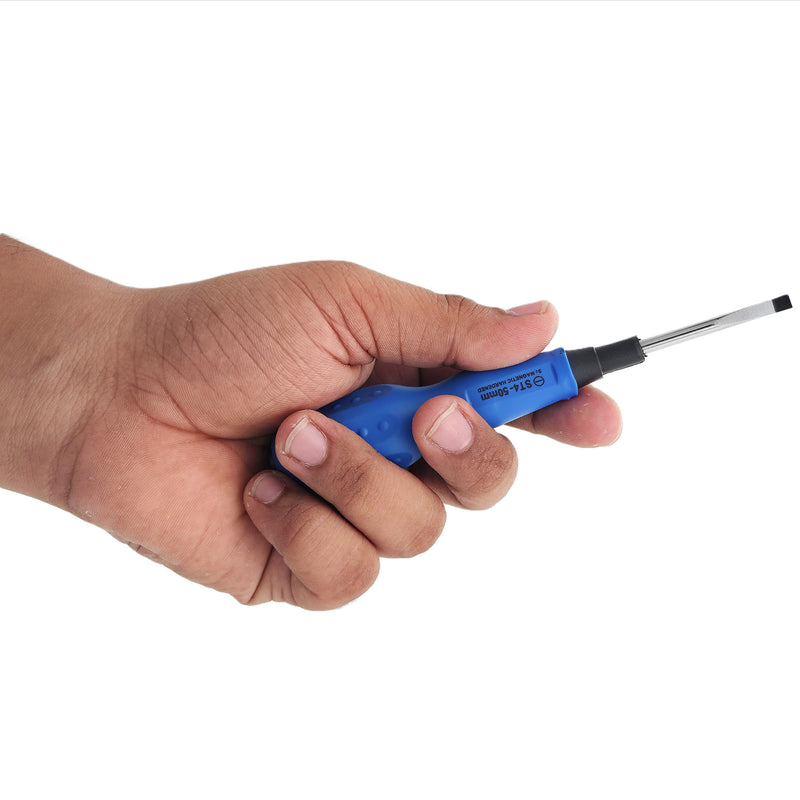 Slotted Screwdriver 4×50mm Soft Grip
