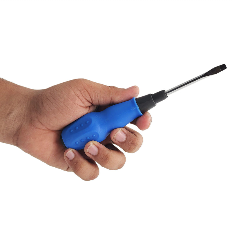 Slotted Screwdriver 5×75mm Soft Grip