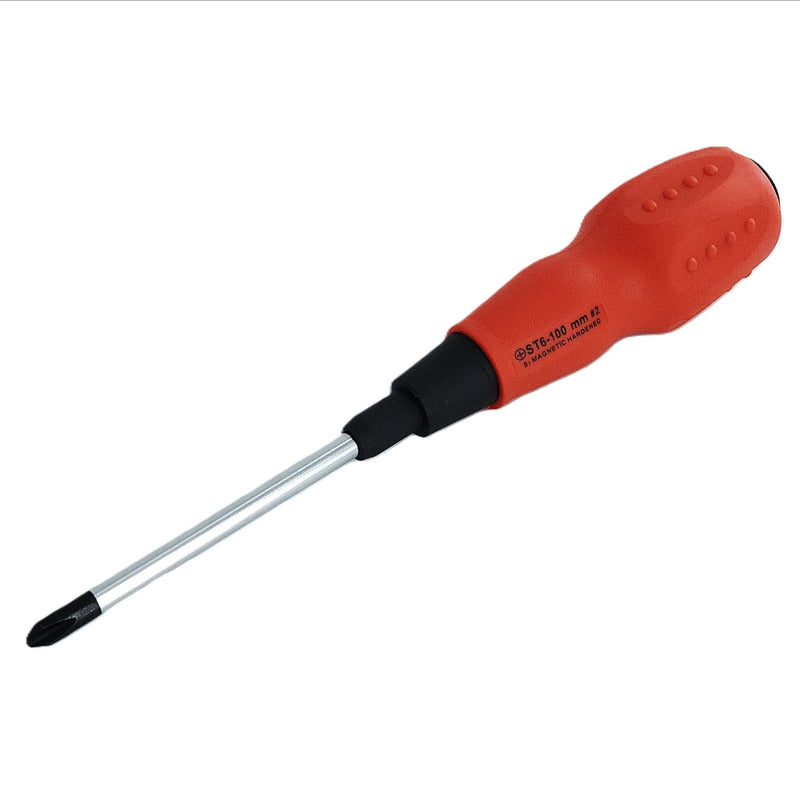 Phillips Screwdriver 6×100mm Soft Grip