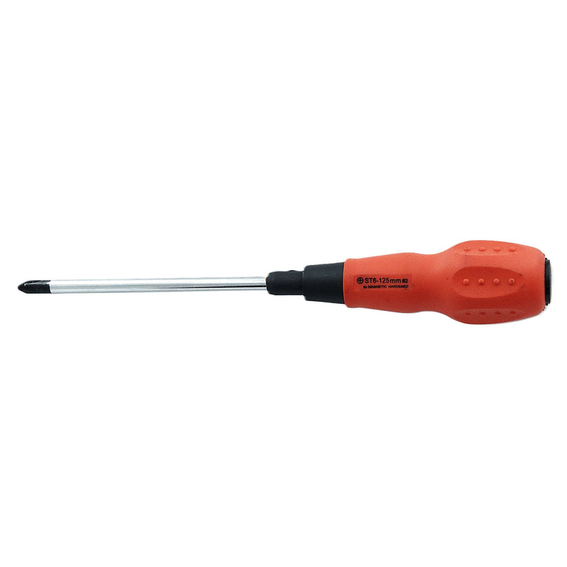 Phillips Screwdriver 6×125mm Soft Grip