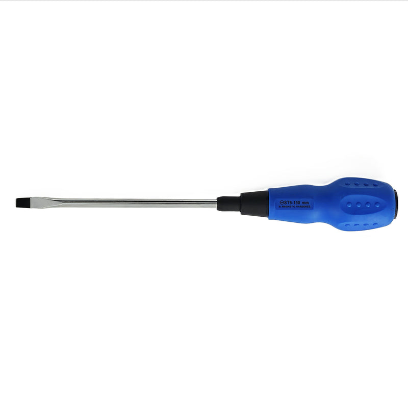 Slotted Screwdriver 6×150mm Soft Grip