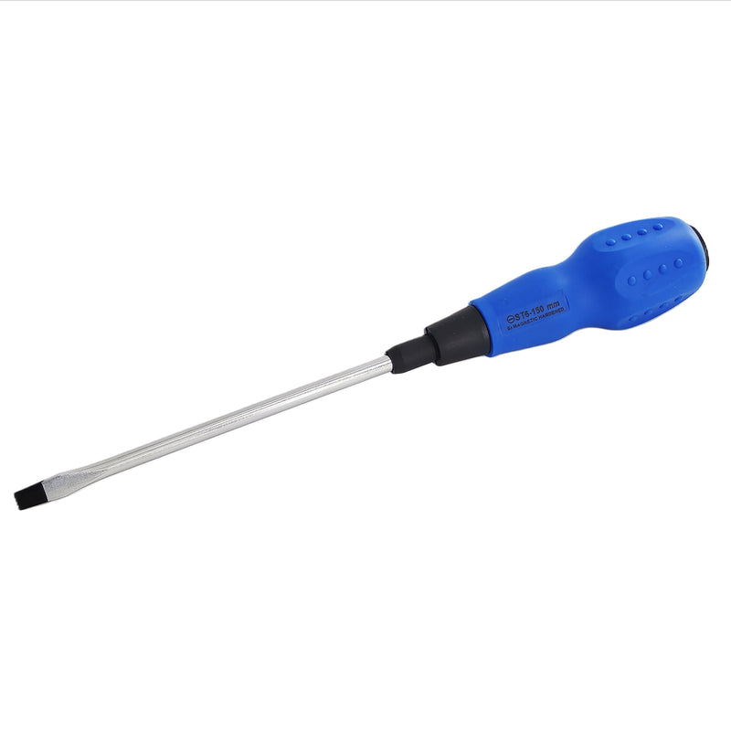 Slotted Screwdriver 6×150mm Soft Grip
