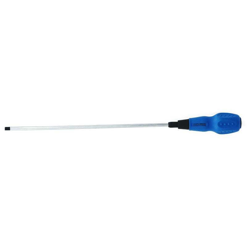 Slotted Screwdriver 6×300mm Soft Grip