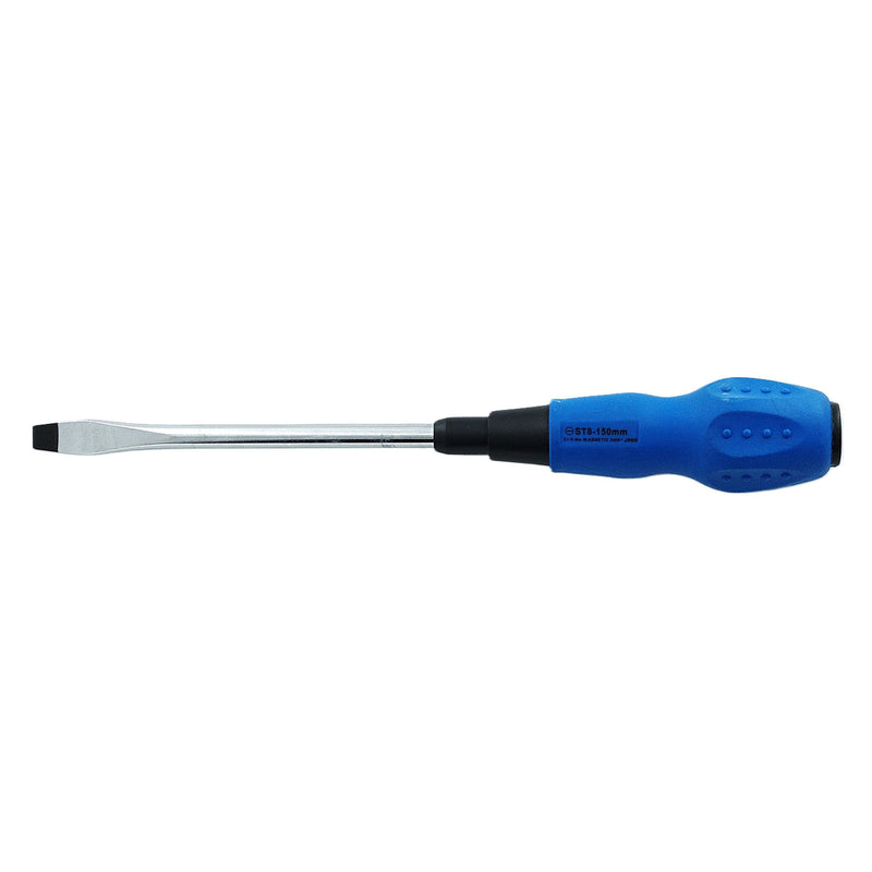 Slotted Screwdriver 8×150mm Soft Grip
