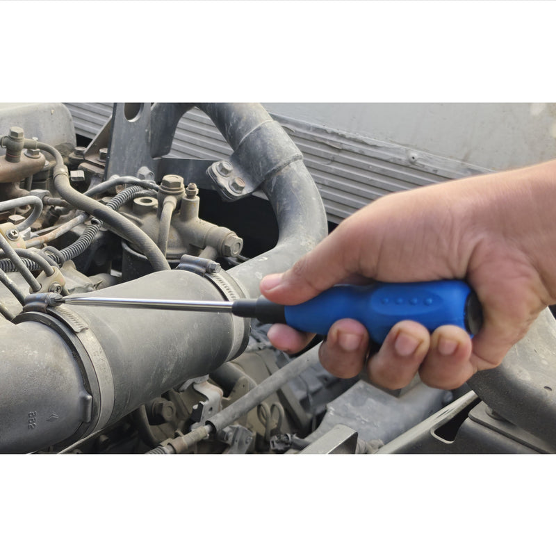 Slotted Screwdriver 8×150mm Soft Grip