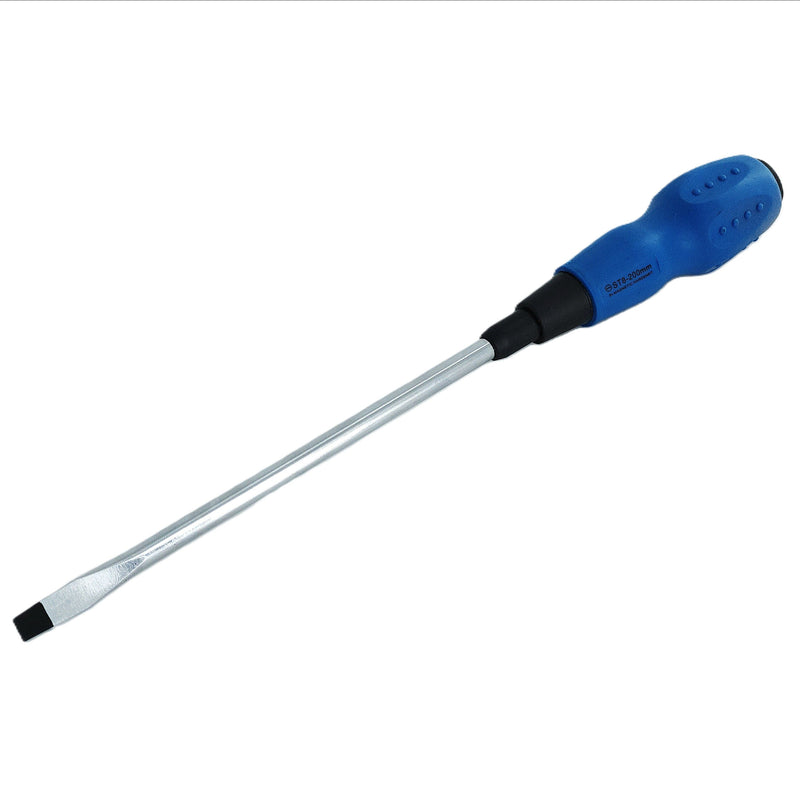 Slotted Screwdriver 8×200mm Soft Grip
