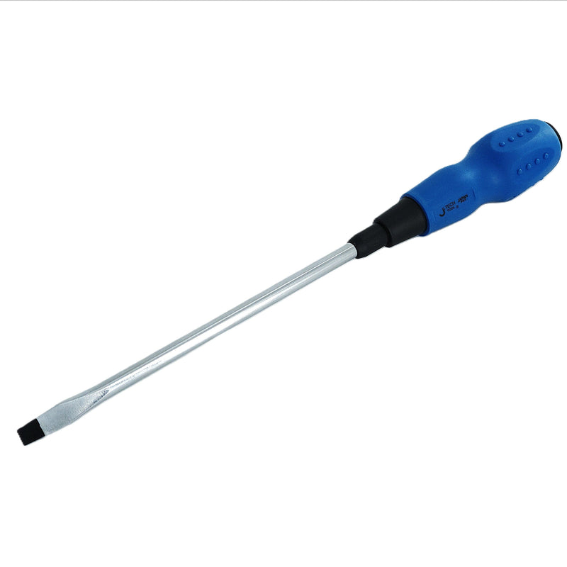 Slotted Screwdriver 8×200mm Soft Grip