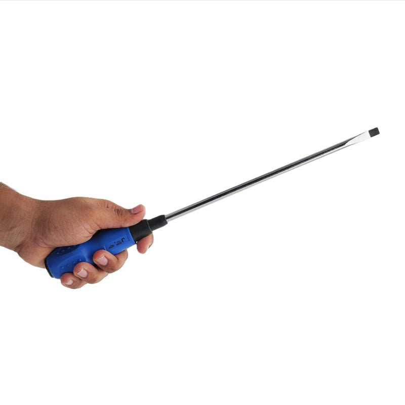 Slotted Screwdriver 8×250mm Soft Grip