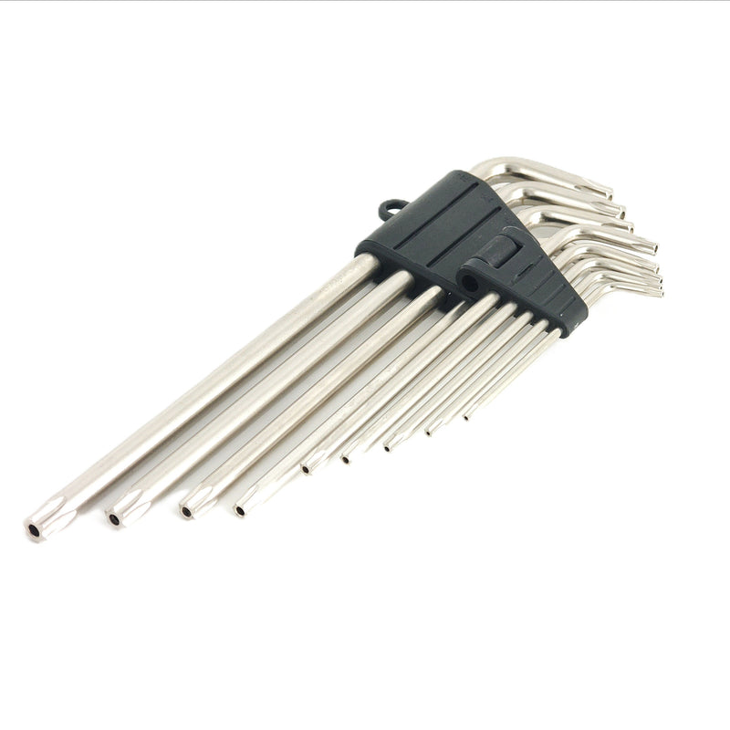 Torx Key Set 9-Piece Tamper-Resistant (TT10–TT50)