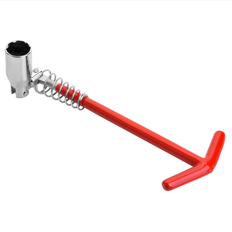 Spark Plug Socket Wrench 13/16-Inch T-Handle (21mm)
