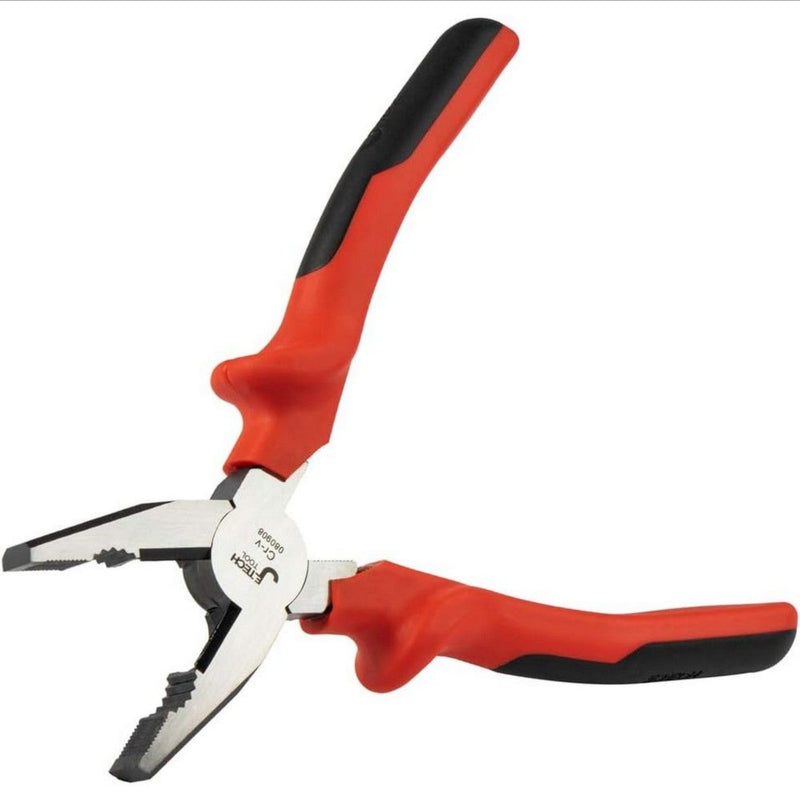 Combination Plier with Hard Cutting Edge and Ergonomic Handle 8 Inch