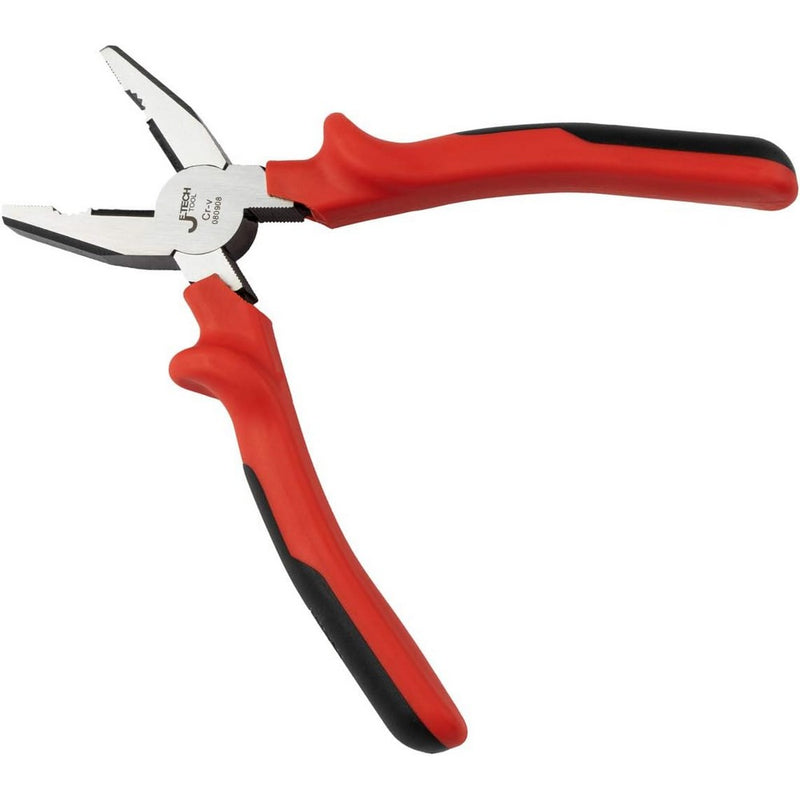 Combination Plier with Hard Cutting Edge and Ergonomic Handle 8 Inch