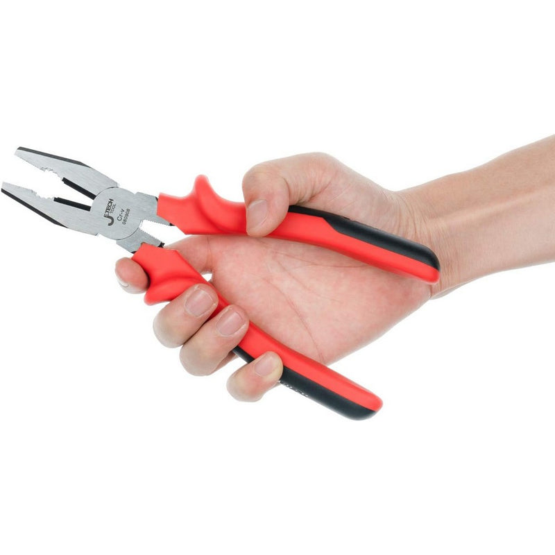 Combination Plier with Hard Cutting Edge and Ergonomic Handle 8 Inch