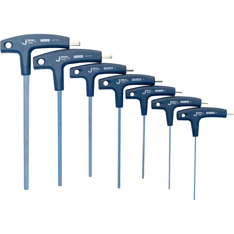 Allen Wrench Set T-Handle Hex Keys Set Metric (7-Piece, 2-8mm)