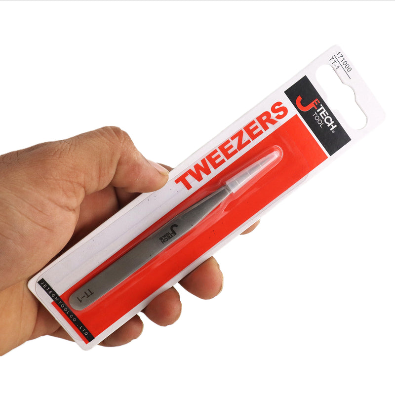 Tweezers Pointed Stainless Steel 110mm