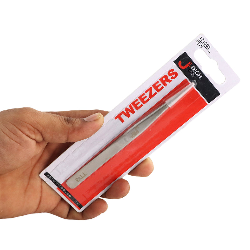 Tweezers Pointed Stainless Steel 135mm