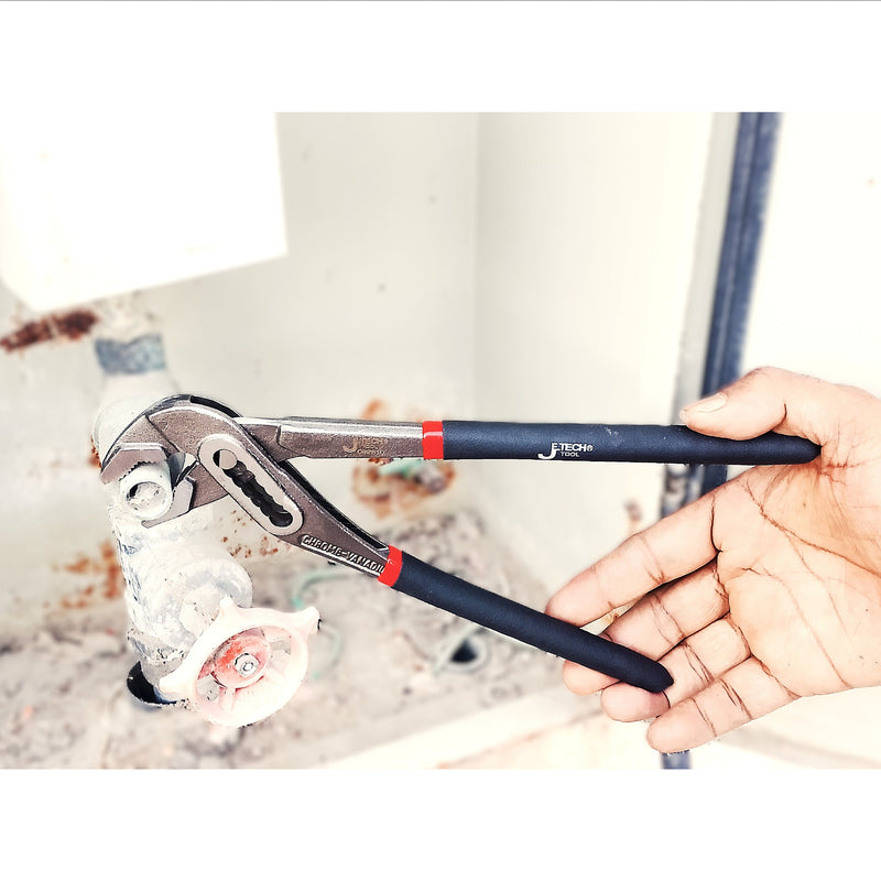 Groove Joint Plier 10-Inch Straight Jaw