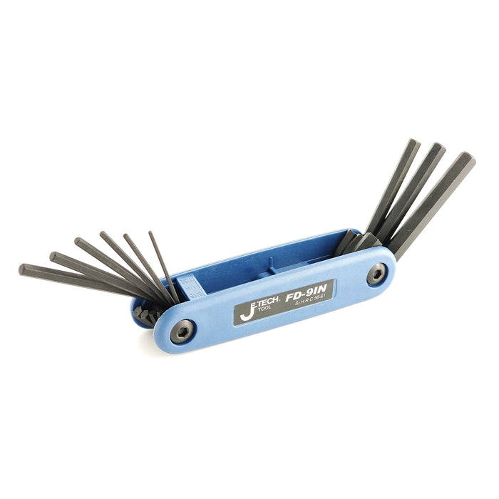 Folding Allen Wrenches Sets 9-Piece