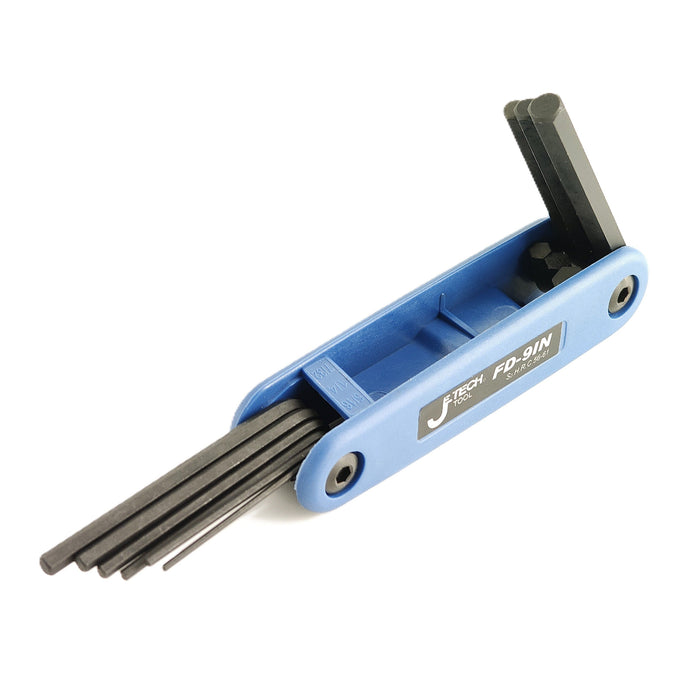 Folding Allen Wrenches Sets 9-Piece