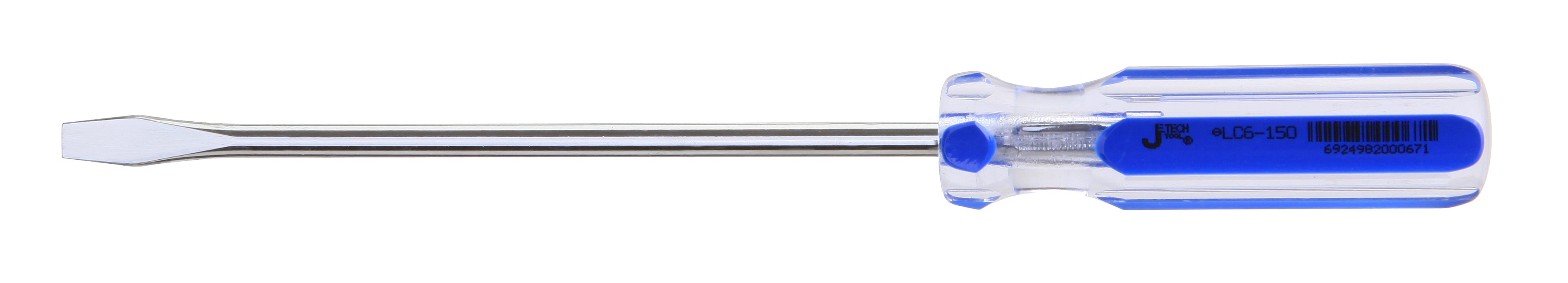 Slotted Screwdriver 6x150mm Line Color