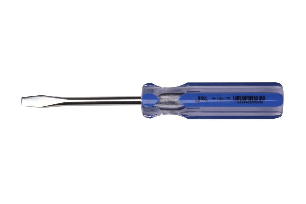 Slotted Screwdriver 6x75mm Line Color